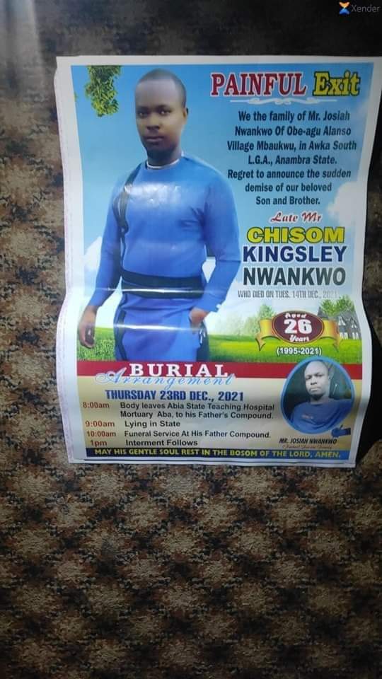 EmmanuelIgweb12's tweet photo. Munachisom  Rest In Peace Comrade, your  enemies took you away from us in a brutal way , those murders will never go free. Continue to fight on even on the other side . RIP Nwachineke! https://t.co/LLWKNNQWcN