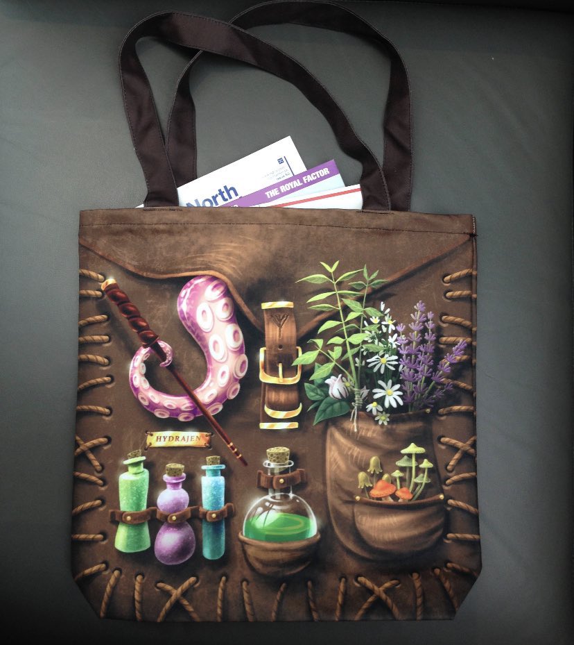 Hydrajen's tweet photo. The brown witch bag: https://t.co/GLGLsZ8n4n