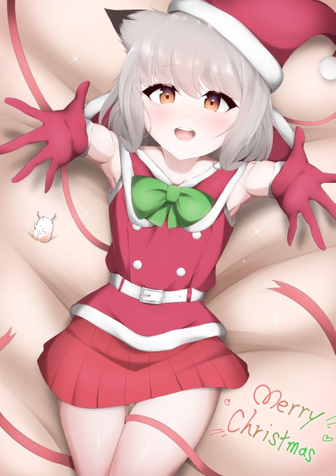 めりくりサンタ涼月ちゃ〜〜〜!!🎄🎁
#アズールレーン #涼月 