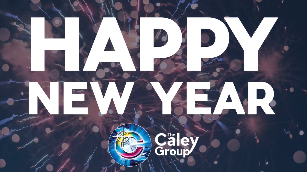 CaleyGroup's tweet photo. Happy New Year to you all! We look forward to a prosperous year ahead working with our incredible customers and welcoming many new ones to The Caley Group family ✨🎉 https://t.co/ifvUA0rdAo
