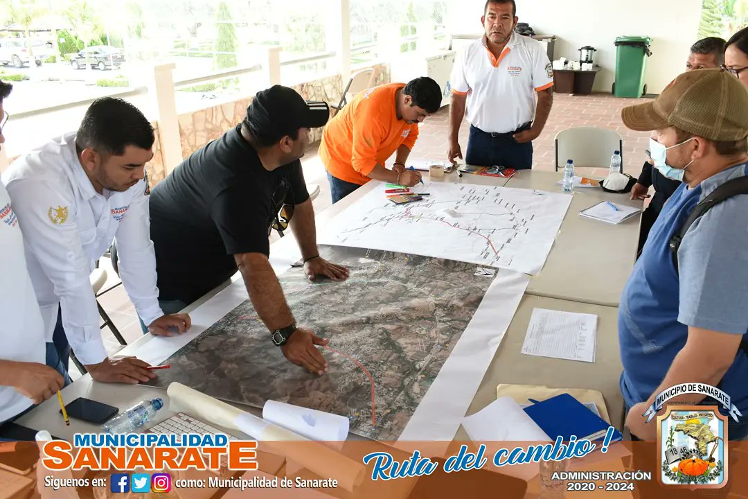 Muni_Sanarate's tweet photo. La administración municipal 2020-2024  llevó a cabo un taller sobre el análisis de  movilidad y transporte del municipio, en esta actividad y durante el proceso de Ordenamiento Territorial  se ha  contado con el apoyo técnico y metodológico de segeplan.

#Sanarate #RutaDelCambio https://t.co/dOxES6vh0G