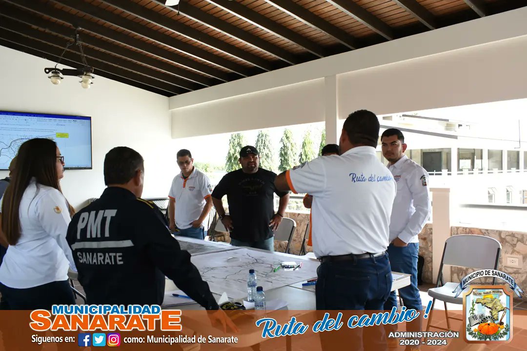 Muni_Sanarate's tweet photo. La administración municipal 2020-2024  llevó a cabo un taller sobre el análisis de  movilidad y transporte del municipio, en esta actividad y durante el proceso de Ordenamiento Territorial  se ha  contado con el apoyo técnico y metodológico de segeplan.

#Sanarate #RutaDelCambio https://t.co/dOxES6vh0G