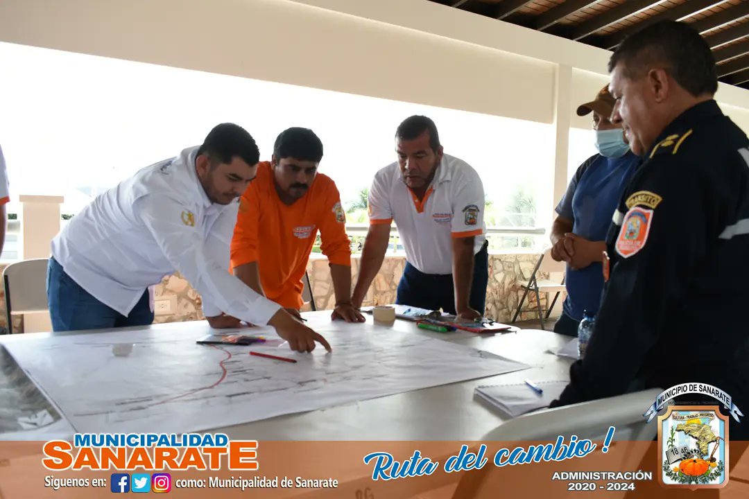 Muni_Sanarate's tweet photo. La administración municipal 2020-2024  llevó a cabo un taller sobre el análisis de  movilidad y transporte del municipio, en esta actividad y durante el proceso de Ordenamiento Territorial  se ha  contado con el apoyo técnico y metodológico de segeplan.

#Sanarate #RutaDelCambio https://t.co/dOxES6vh0G
