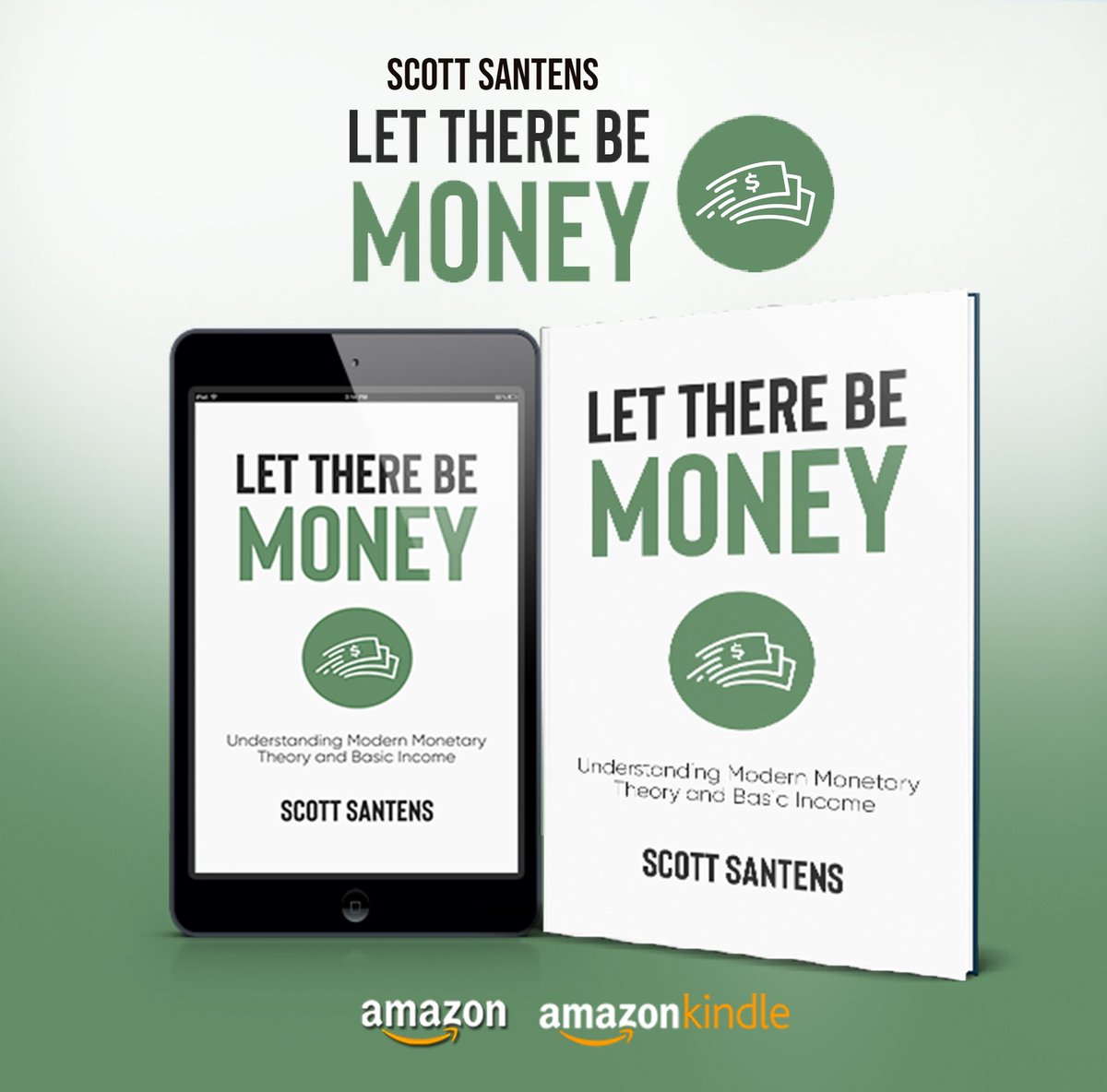 scottsantens's tweet photo. What readers are saying:
"Ground-breaking attempt to enable economic change by bridging the gap between warring philosophies..."
"A paradigm-shifting explainer about how we can harness the potential of money..."
"The perfect gift for all your UBI and MMT friends..." https://t.co/usnA69EFMO