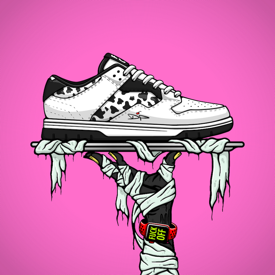 Sommelier_DP's tweet photo. @NFTAdmirer @DinnerpartyNFT physical and digital sneakers https://t.co/KEkGUTTeLa