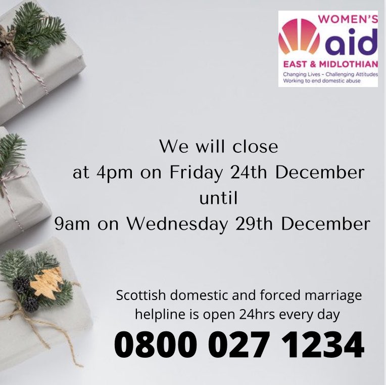 Our Christmas hours