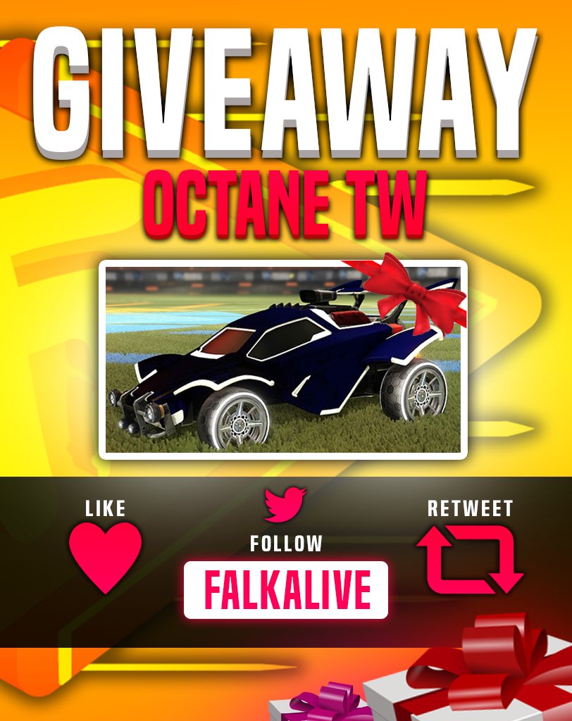 FalkaLive's tweet image. GIVEAWAY ! 

Pour bien finir l’année 2021 et bien débuter 2022 je vous offre une Octane TW. (Merci MyTaratata ❤️)

Pour participer : 
- Like ce post 
- Retweet 
- Tag un pote que tu laves en 1v1 avec l’octane TW 

Oublie pas de follow pour recevoir mon DM ! 
Tirage le 02/01 🎁🍀