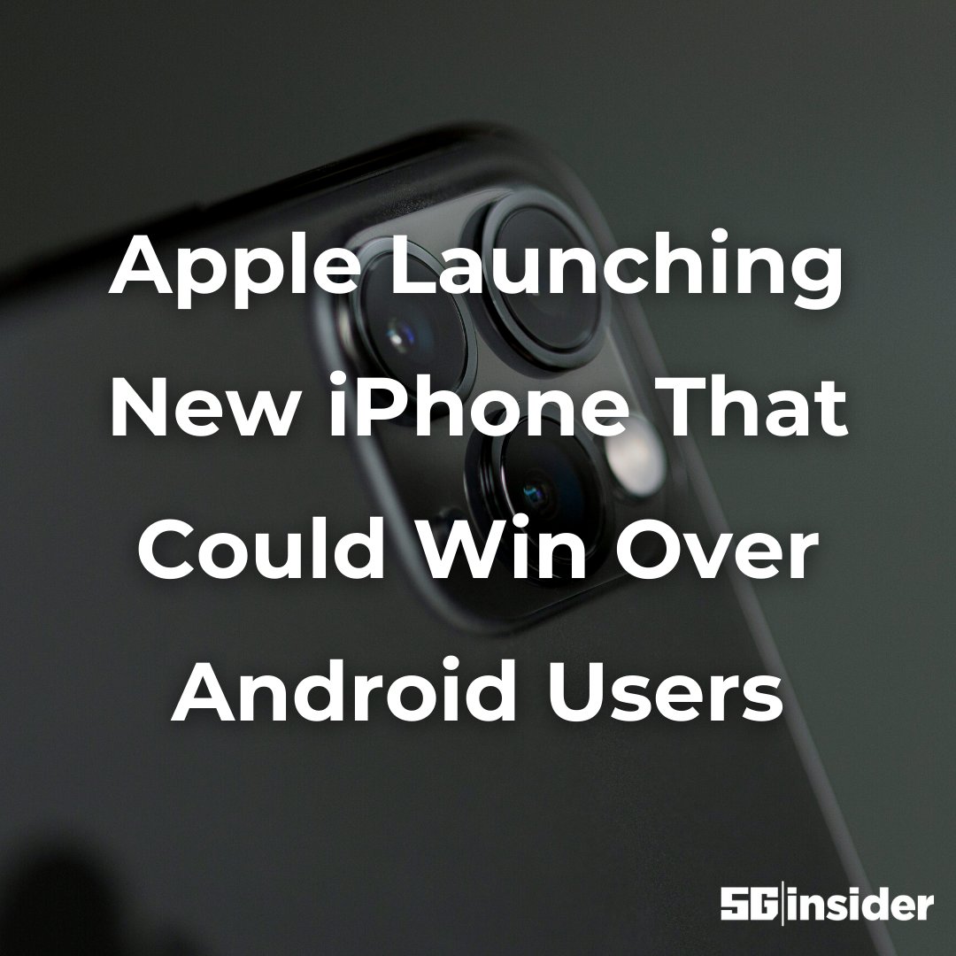 5Ginsider's tweet photo. Rumors are circulating that #Apple's new #iPhone SE 3 could win over millions of #Android users with its 5G connectivity and affordability. 📱 Check out the full article on #5Ginsider.com https://t.co/4hVOy3U1KL #5Gnews #5Gtechnology #5Gtech #iPhoneSE3 #iPhoneRumors #iPhoneSE https://t.co/MWEKxryWB4