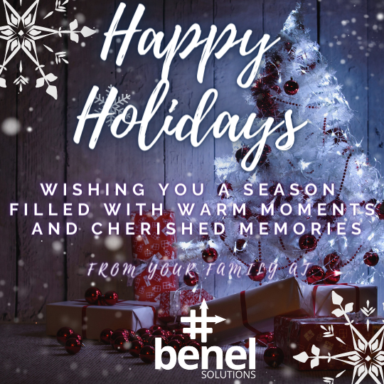 Your family at benel Solutions wishes you happy and safe holidays #assnchat #association #nonprofit  #AMS #DCTech
