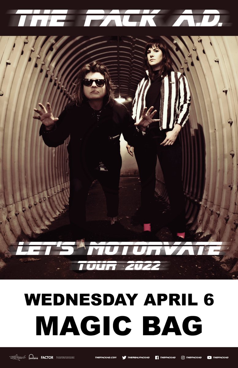 themagicbag's tweet photo. Coming soon to the Magic Bag!!!
The Pack AD @therealpackad
Wed, April 6 | Tix: $15 | AA
Ticket Link: https://t.co/Mkc5WsAW8U
#ThePackAD #TheMagicBag #LetsMotorvate https://t.co/Yma0FnFBCJ