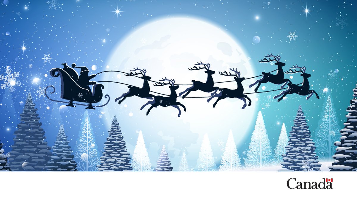 Today, #Canada issued overflight and landing clearance to Operation NUTCRACKER, allowing #Santa ’s sleigh to land on Canadian homes for the period of December 24 to 25, 2021. Check out his route: noradsanta.org