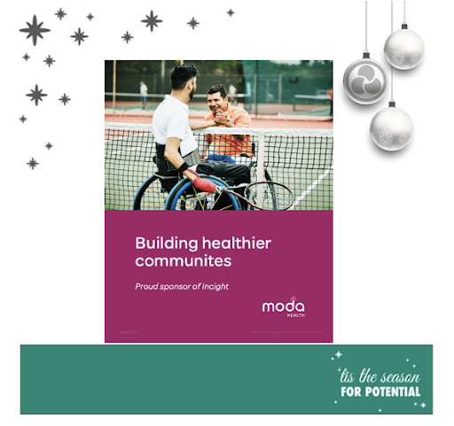 Incight's tweet photo. Our ‘Tis the Season for Potential campaign is about helping people who face barriers to #UnlockPotential. We'd like to thank Moda Health for supporting INCIGHT over the years &amp; playing an active role in our various efforts. To get involved, go to https://t.co/1aTz8KNfMB https://t.co/eDiQ6fKFTk