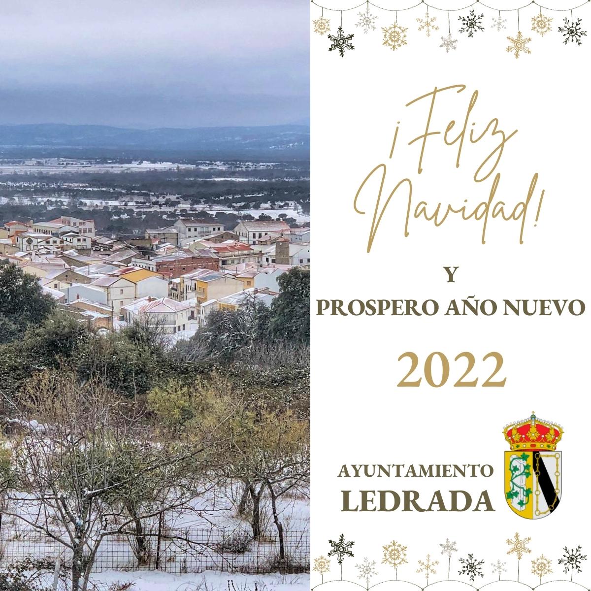 aytoledrada's tweet photo. Desde el Ayuntamiento de #Ledrada les deseamos ¡FELIZ NAVIDAD! 🎄🎉 #Navidad #FelizNavidad https://t.co/gGDeOWQ0ft