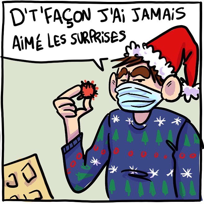 jeromeuh's tweet photo. Cette année pour la première, c’est aussi nous qui organisions et recevions la fête de Noël chez nous… mais c’est râpé. Noël pour nous ce sera en tête à tête, confinés, pendant 10 jours. Au moins on a à bouffer, on avait fait les courses pour toute la famille. https://t.co/hMJ5Fxychy