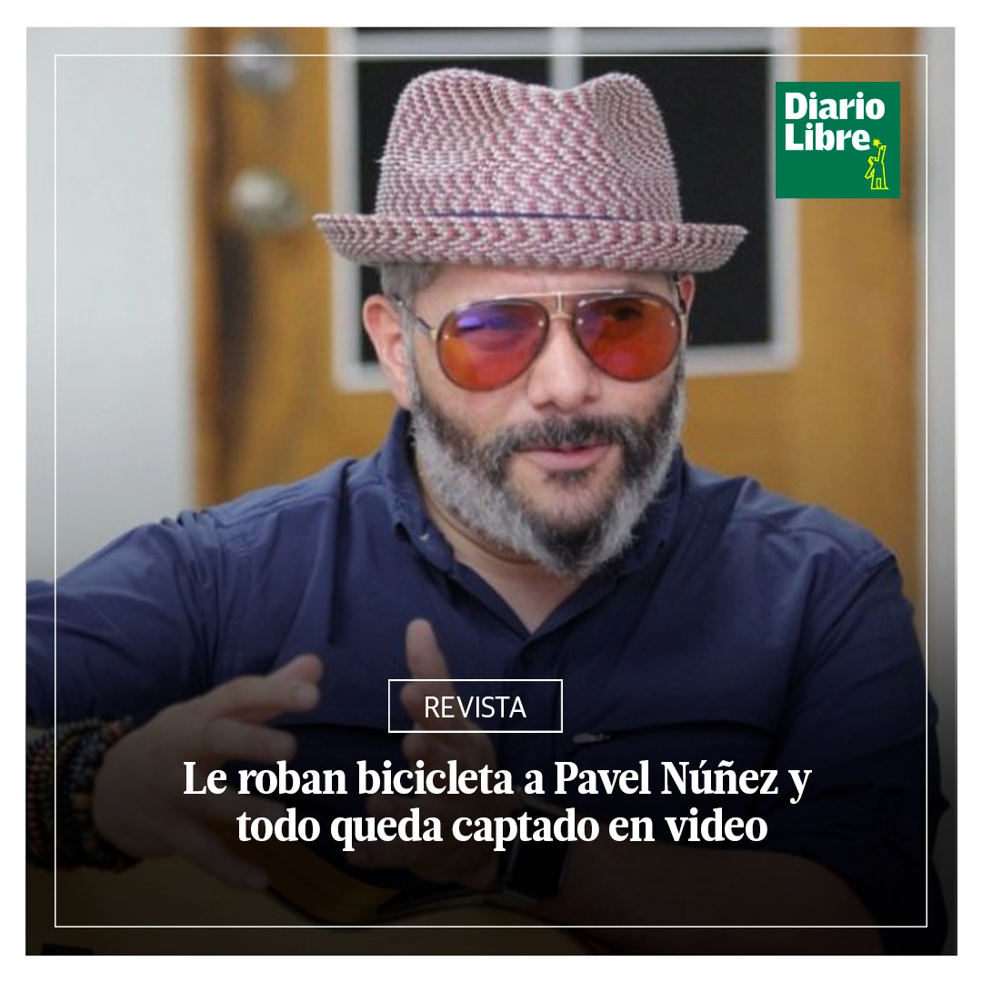 DiarioLibre's tweet photo. 📔|#RevistaDL| El cantautor dominicano denunció a través de las redes sociales que fue víctima del robo de su bicicleta

🔗https://t.co/SukVRoy4NH

#DiarioLibre #PavelNúñez #Roobo #Bicicleta #Denuncia https://t.co/qaWJ76gnvy
