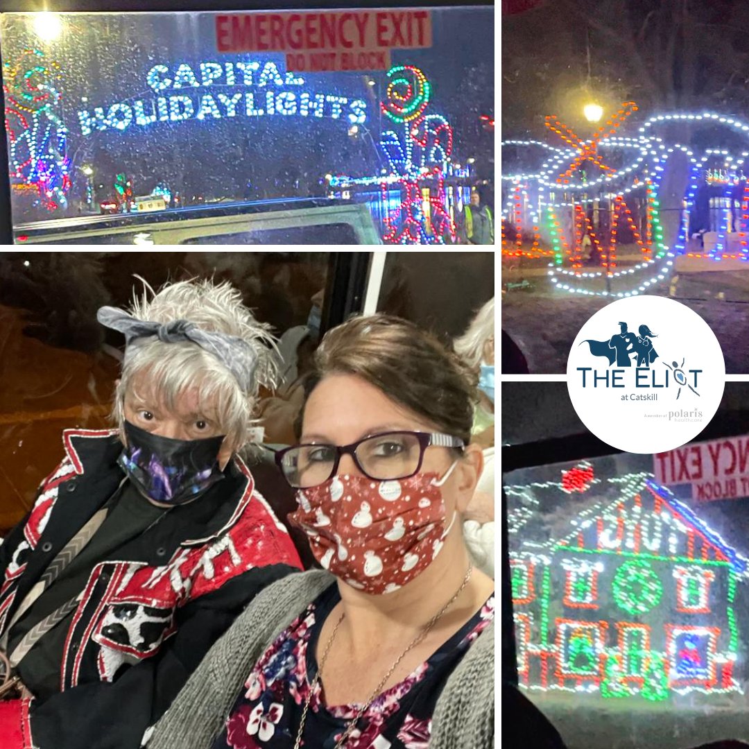eliotcatskill's tweet photo. After a magical expedition, our residents' faces are shining just as bright as these sparkling lights!
Thank you to our Eliot at Catskill team!
 
🎄✨ https://t.co/u7Mz3CRKnJ