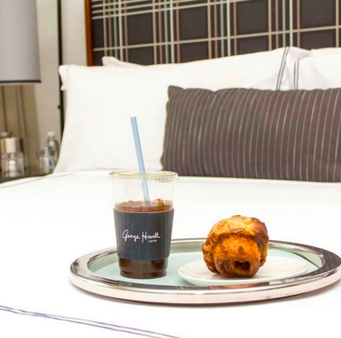 The hallmark of a good day is getting <a href="/ghowellcoffee/">George Howell Coffee</a> ❤️