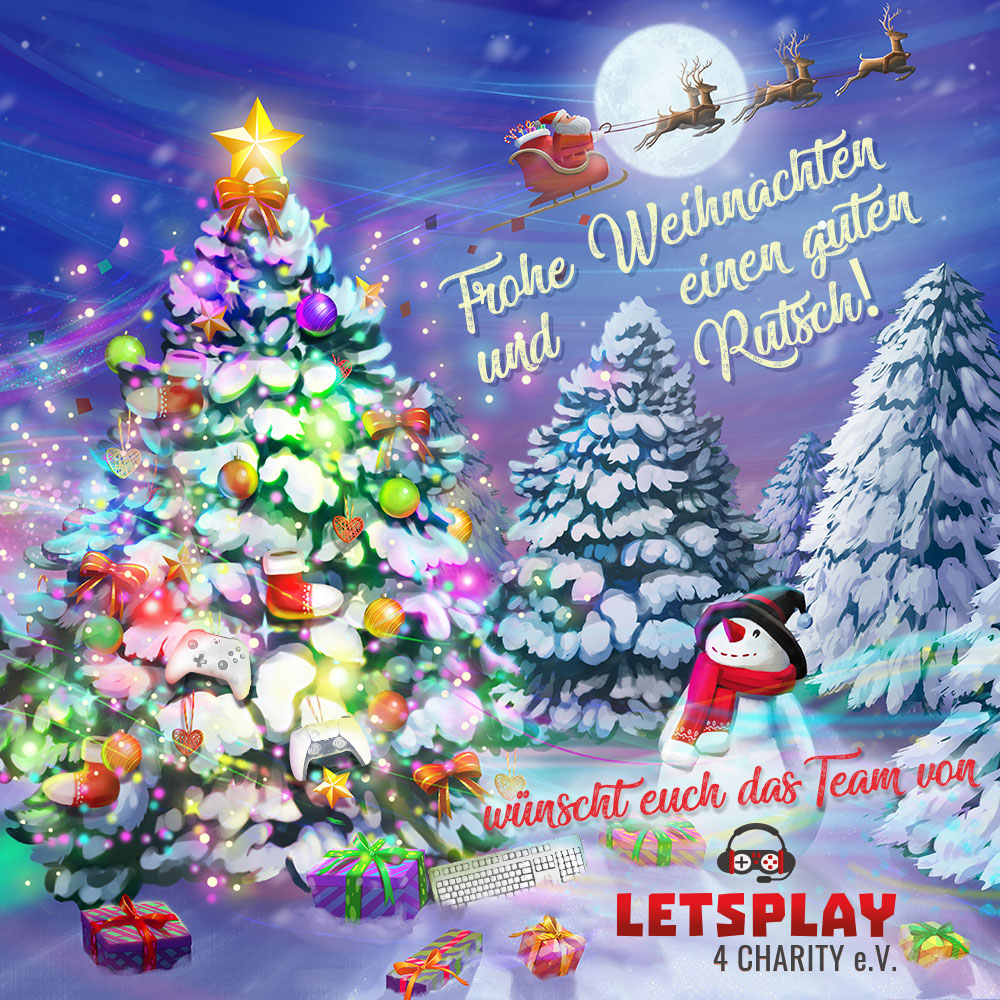 LP4Charity's tweet photo. Für alle, die mit uns gemeinsam aufs Christkind warten möchten und ein paar Steamcodes abgreifen möchten - am 24.12. ab 14.30 Uhr einschalten: https://t.co/yf7u71yJQB - schöne Beschehrung mit @LP4Charity !
#charity #twitch #weihnachtsstream #verlosung #steamcodes #FrohesFest https://t.co/cdOHjgcsRS