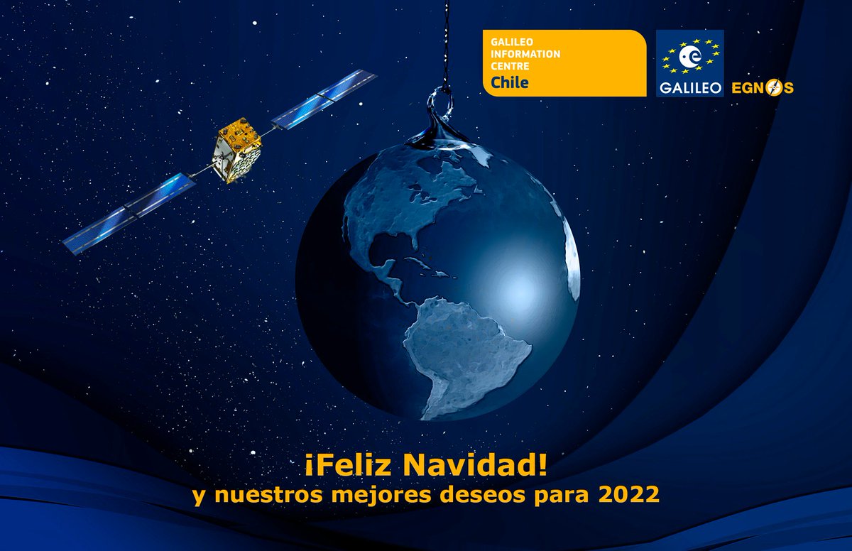 🎄🛰️ Todo el equipo del Centro de Información Galileo Chile os desea ¡Feliz Navidad! 
🇪🇺🇨🇱🇪🇨🇦🇷🇧🇴🇨🇴👉galileoic.cl
<a href="/EU4Space/">🇪🇺 EUSPA - EU Agency for the Space Programme</a> <a href="/defis_eu/">EU Defence and Space</a> <a href="/KIM__Chile/">KIM_Chile</a> <a href="/KIM_global/">Knowledge Innovation Market - KIM</a> <a href="/MadridAeroSpace/">Madrid AeroSpace Cluster</a> <a href="/aeroespacialUPM/">ETSIAE - UPM</a> <a href="/usach/">Universidad de Santiago de Chile</a> <a href="/UEenBolivia/">Unión Europea Bolivia</a> <a href="/UEenARG/">Unión Europea en Argentina</a> <a href="/UEenColombia/">Unión Europea en Colombia 🇪🇺</a> <a href="/UEenChile/">UE en Chile 🇪🇺</a> <a href="/UEenEcuador/">UE en Ecuador 🇪🇺</a>