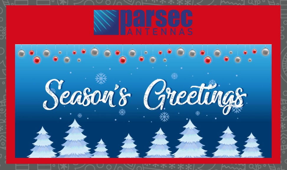 ParsecAntennas's tweet photo. Parsec would like to wish you and your family a Merry Christmas and a peaceful and prosperous New Year!

As we reflect on 2021, we want to recognize our partners for their dedication and teamwork. We look forward to our partnership with you in 2022! https://t.co/mteQ3HAa2G