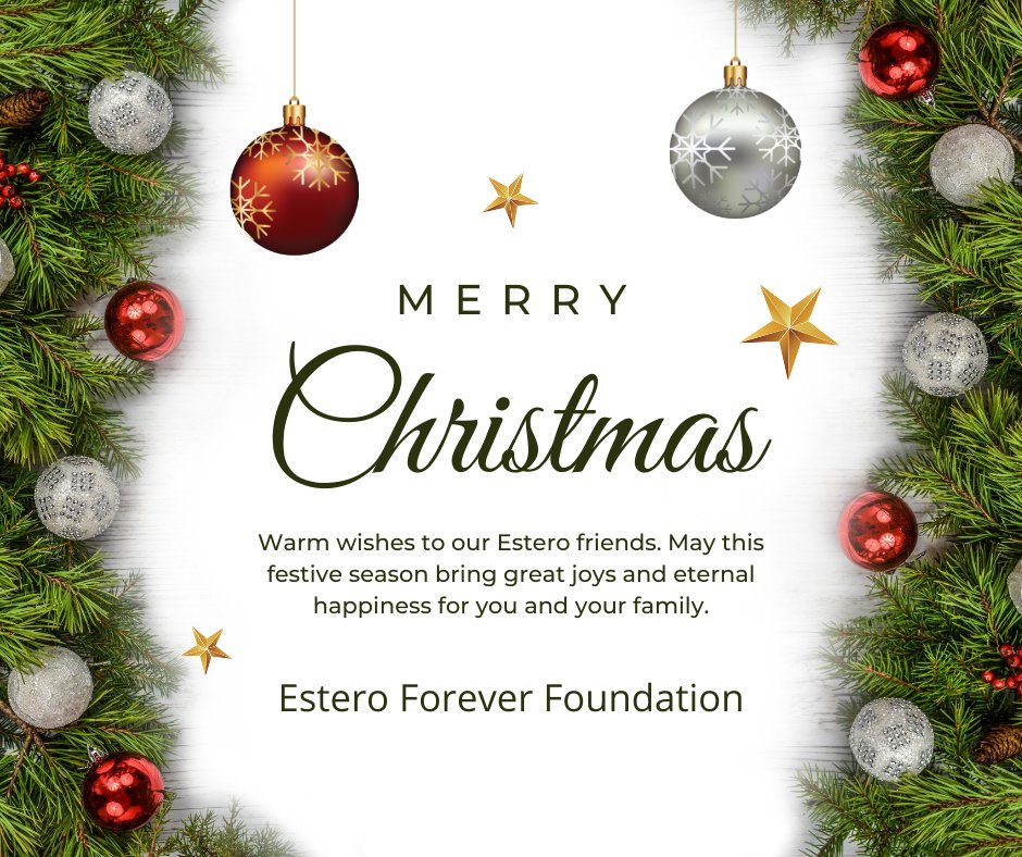 EsteroForever's tweet photo. Warm wishes on Christmas to you and your loved ones. Wishing you a holiday season full of celebrations. https://t.co/ffO6TJMkcM
