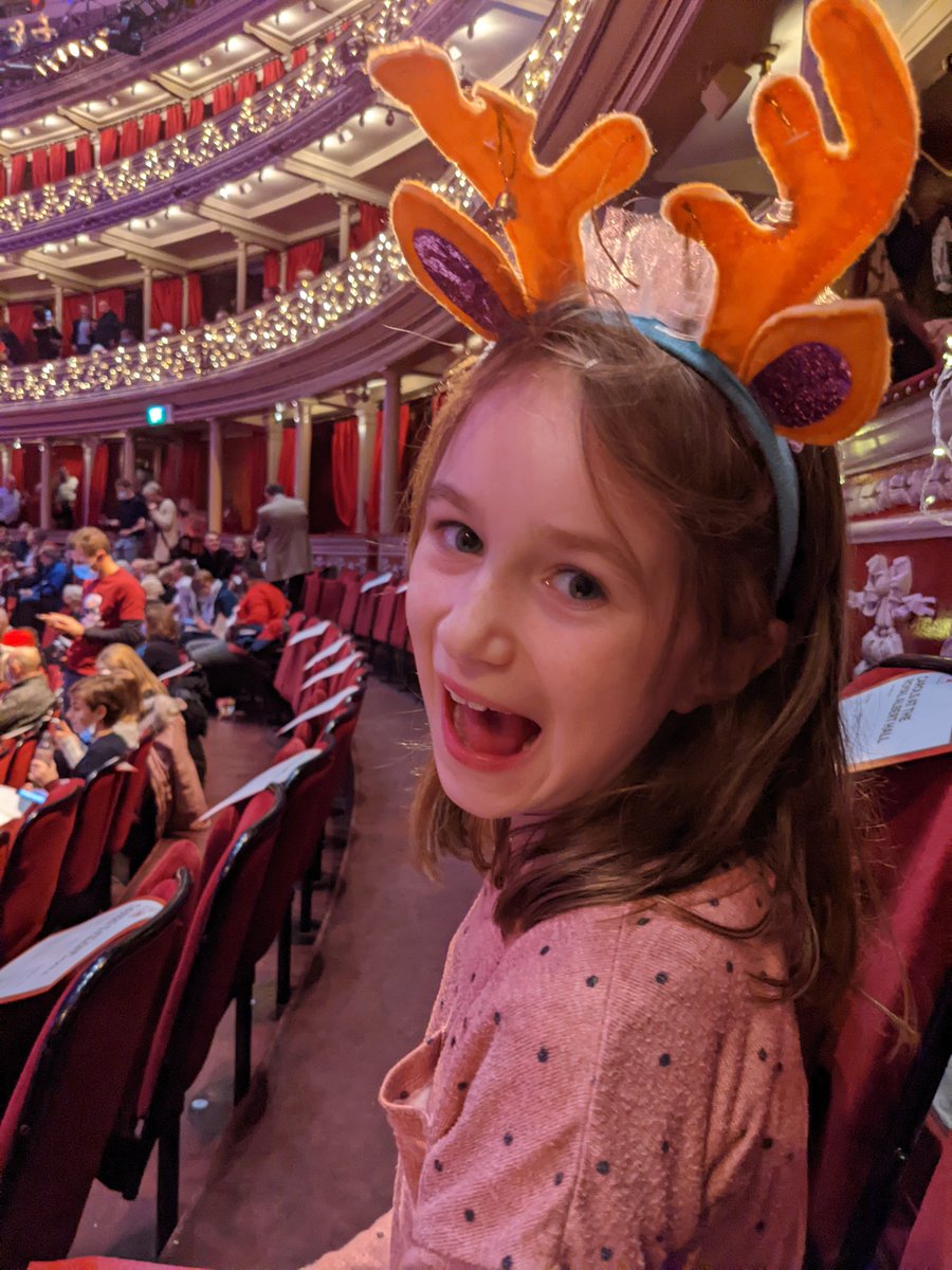 #rahchristmas Lilian, who recently passed grade 1, wishes she was with the violins