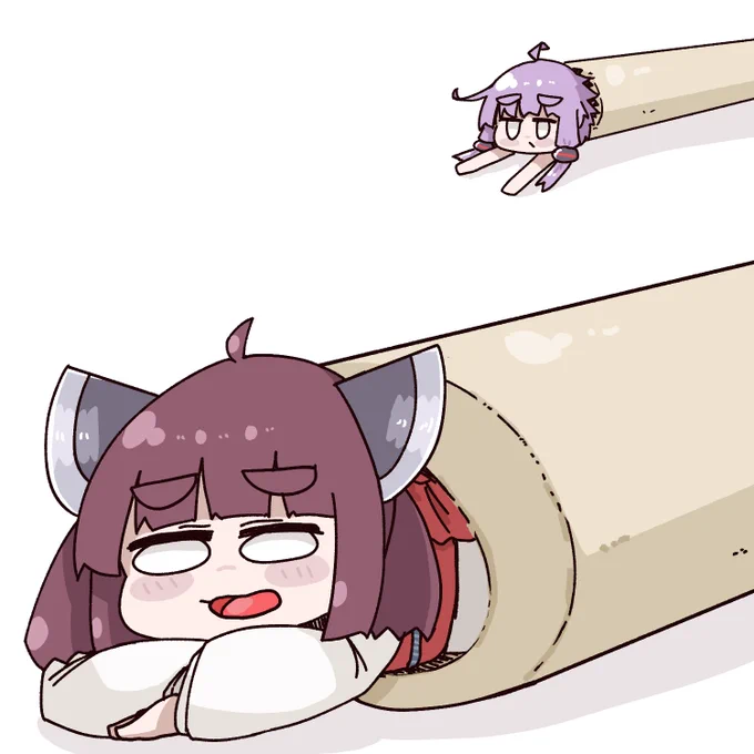 きりたんぽの中は暖かい… 