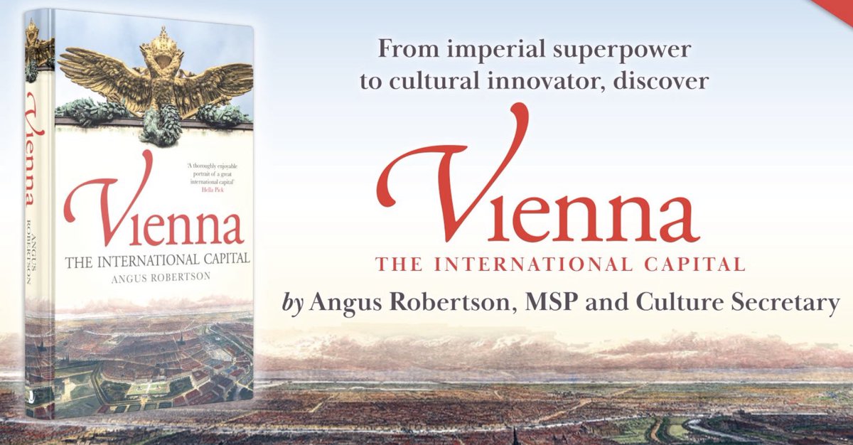AngusRobertson's tweet image. Final Xmas present shopping? How about new book ‘Vienna - The International Capital’. Available at all good bookshops. #Vienna #xmas #present 📚