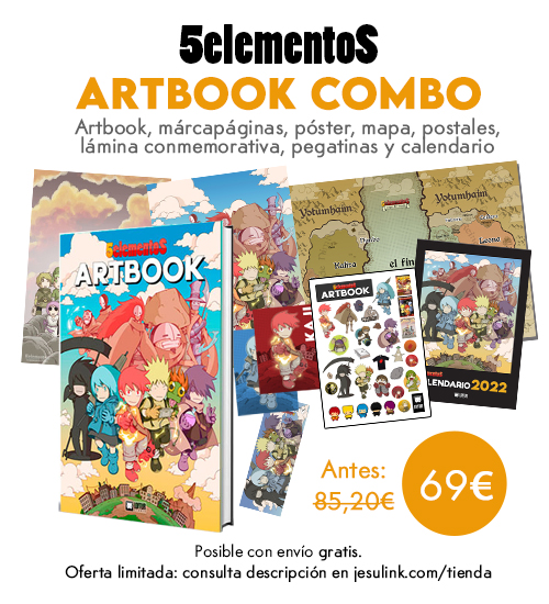 dejesulink's tweet photo. El Artbook y el nuevo merchan de #5elementos ya están en https://t.co/C0ZzBa0VAD y lo celebramos con este 🎁SORTEO🎁 de un Artbook Combo.
Para participar:
1)🔁RT
2) Sígueme en Twitter 💙
3) Sígueme en IG (https://t.co/TmL7EGquuc)
4) Menciona a un/a amigo/a 🥷
🎅#FelizNavidad 😁 https://t.co/X9N30EIPVM