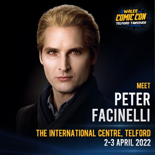 PFacinelliNews's tweet photo. UK fans! Peter Facinelli @peterfacinelli is attending Wales Comic Con @walescomiccon in April 2022 😀 
#Twilight #Supergirl #NurseJackie #WCC2022 https://t.co/30ht0m5KtP
