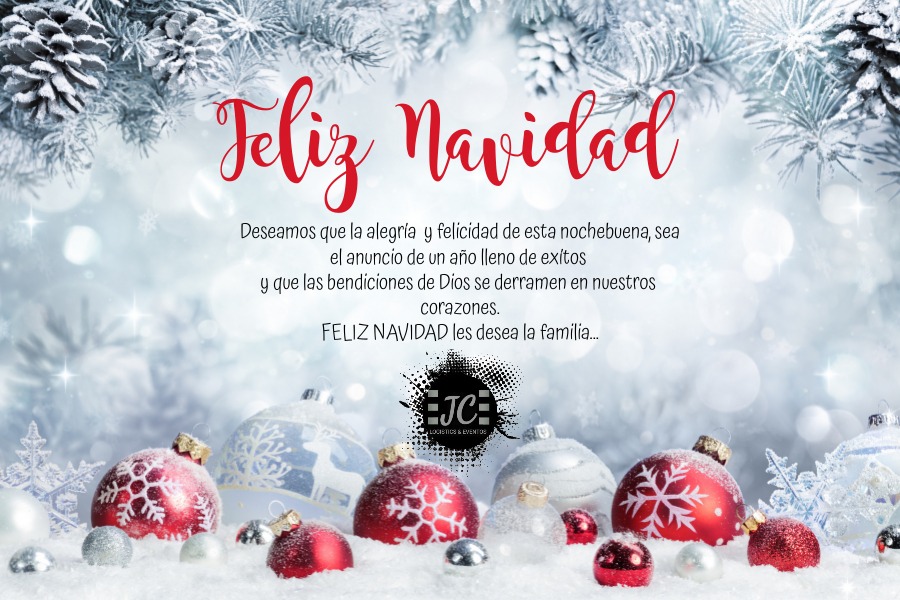 jclogistic2's tweet image. La familia JC LOGÍSTICS &amp;amp; EVENTOS les deseamos FELIZ NAVIDAD.