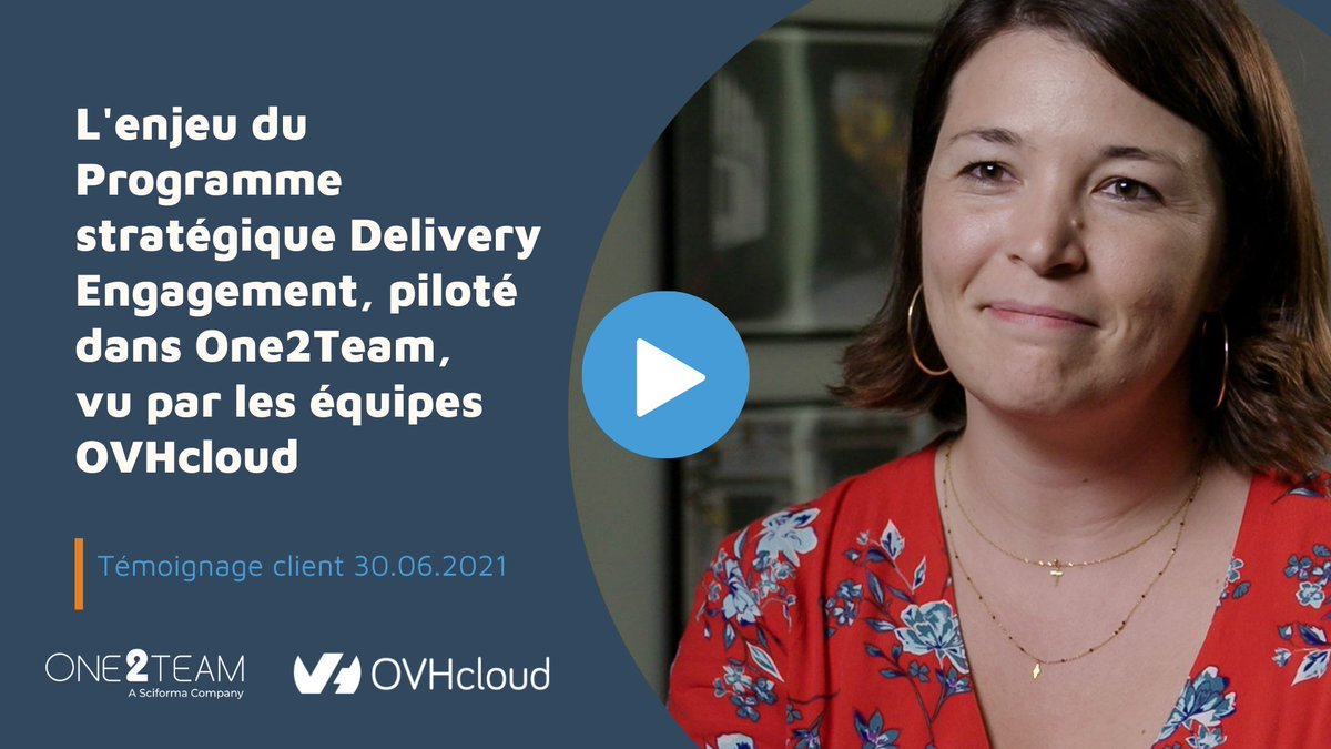 #SuccessStory : Le déploiement de One2Team pour soutenir sa croissance et ses programmes #stratégiques d'@OVHcloud Les équipes témoignent ! Découvrez en vidéo comment One2Team est devenue la #plateforme clé des programmes d'OVHcloud >> bit.ly/3yRBB5X #PPM #Hybridwork