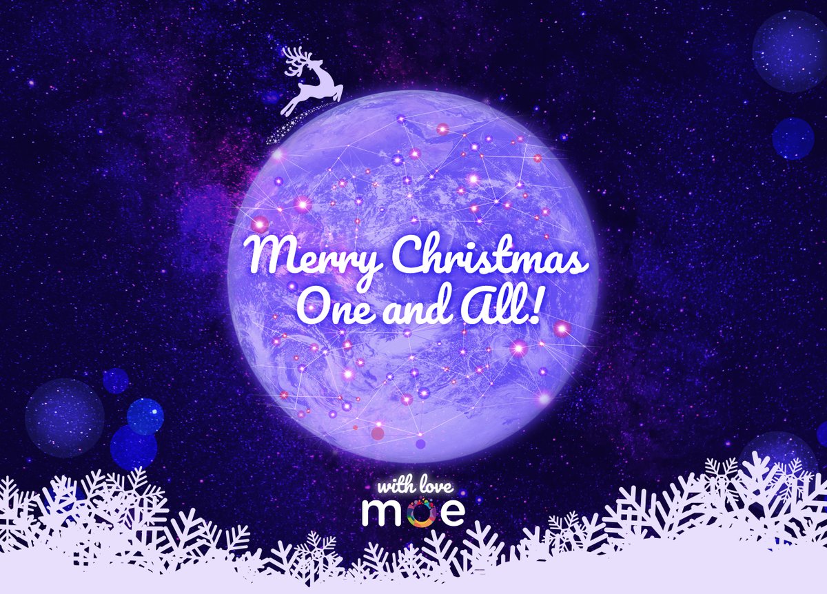 Have a very Merry Christmas one and all, and here’s to a moementous 2022!
Me. Others. Everyone.
With love,
MOE HQ