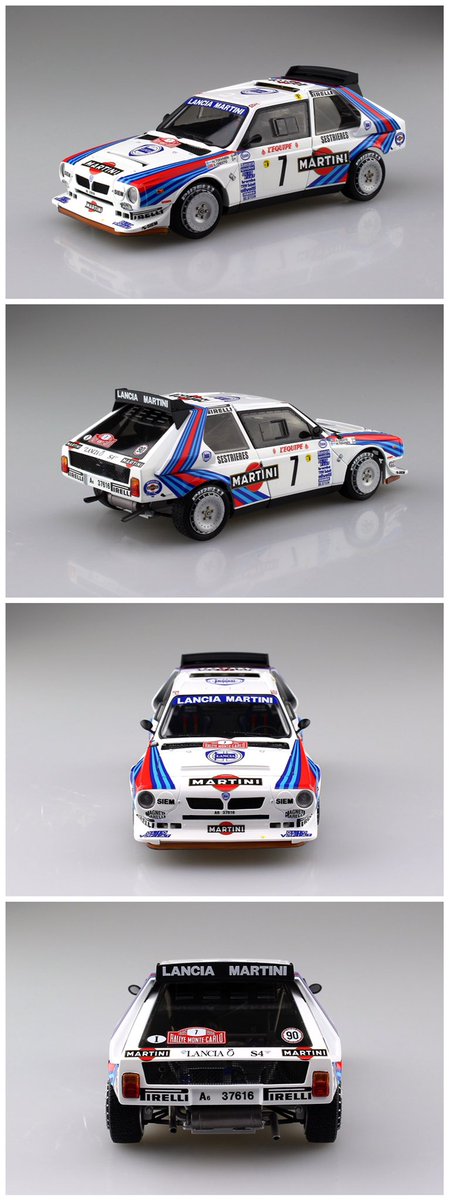 NUNUmodelkit's tweet photo. PN24030 1/24 LANCIA DELTA S4 ‘86 MONTE CARLO RALLY &amp; NE24030 DETAIL UP PARTS https://t.co/HlSjpkUtrV