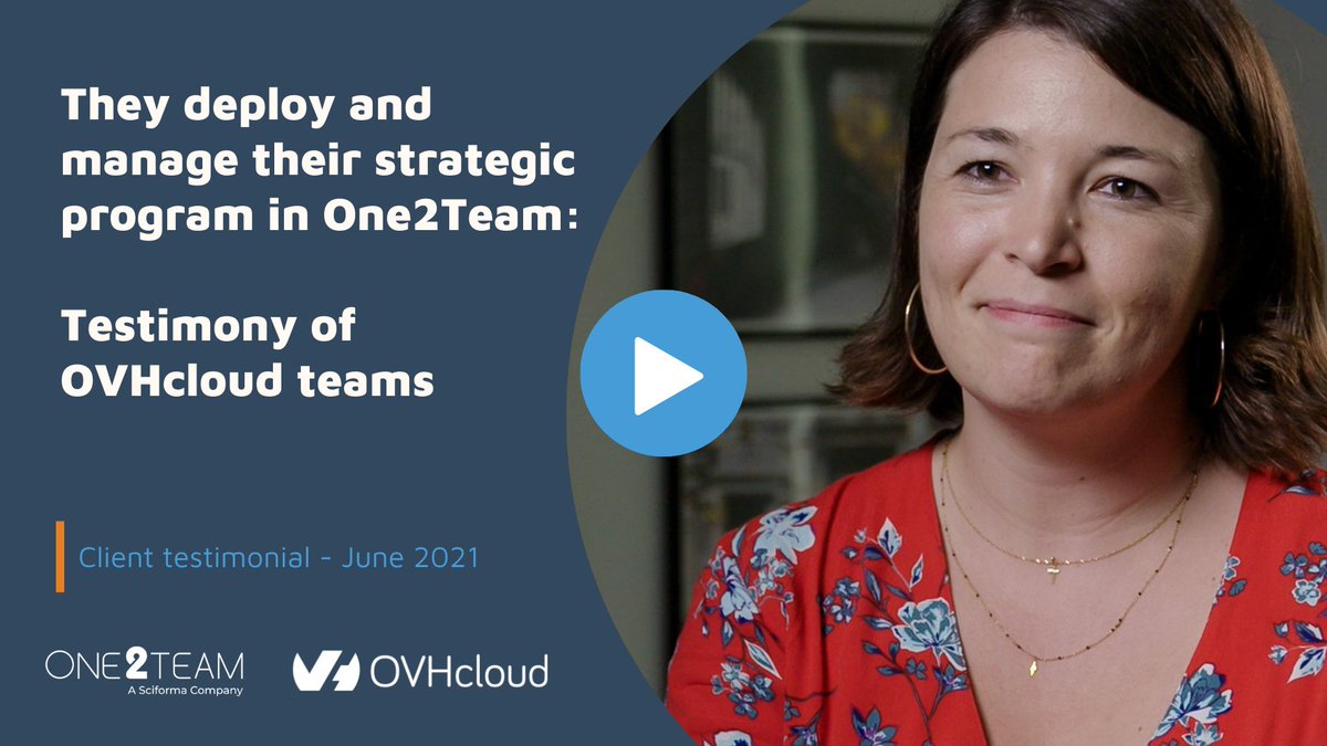 o2tus's tweet photo. #SuccessStory: Deployment of One2Team to support growth and strategic programs of
@OVHcloud

OVHcloud teams testify! Discover in video how One2Team became the key platform for OVHcloud programs >> https://t.co/VfhXAK6YQx
#PPM #Hybridwork https://t.co/OJ3KevCrW3