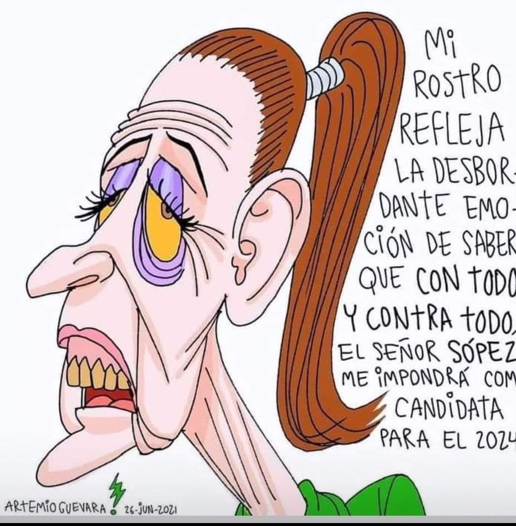 GriselBlake10's tweet photo. @El_Universal_Mx Así la títere de #lopezCORRUPTO... https://t.co/DQVXTzErM7