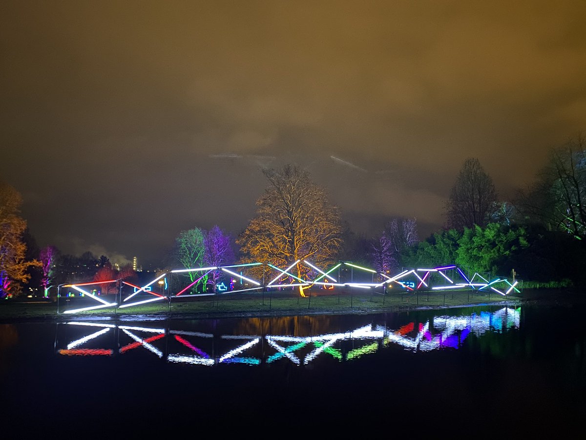 Ein frohes Fest, ruhige und besinnliche Tage mit einem Gruß aus dem #Westfalenpark in #Dortmund. Ach ne wie isset doch schön im Pott. 😉🎄