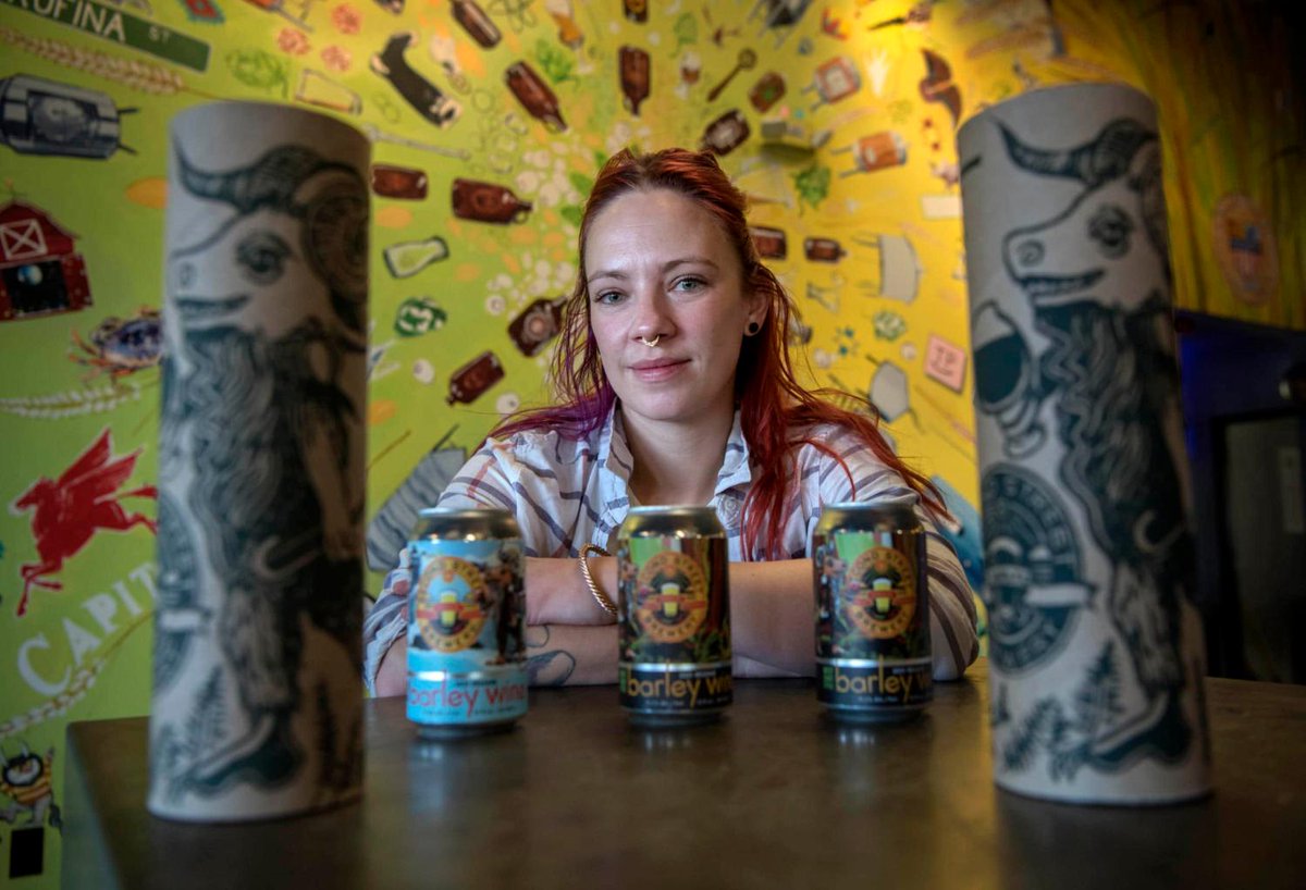 Second Street Brewery’s director of art and branding is crushing it with locally-inspired creations - see story at bit.ly/3svd9Gk