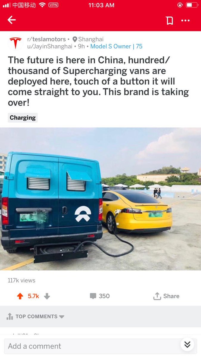 JayinShanghai's tweet photo. Throwback Thursday: 
Remember when I posted this back in 2018. To this day NIO’s Charging Network has literally taking over the country! They have a splendid charging solution for all EVs in China (expect battery swap). #NIOChina #NIOPower $NIO @NIOGlobal https://t.co/ziNlyMnPUp