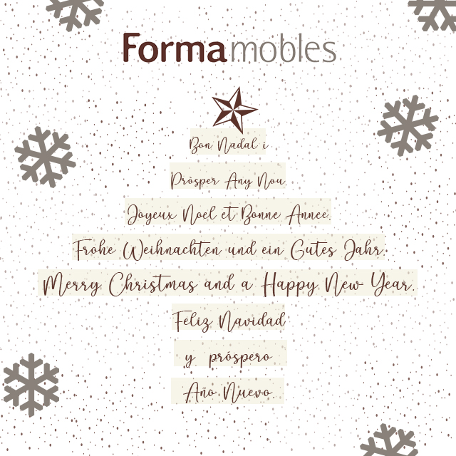 formamobles's tweet photo. NAVIDAD FORMA MOBLES 2021 - https://t.co/vGvtqoprn3 https://t.co/MBH3lNOEpa
