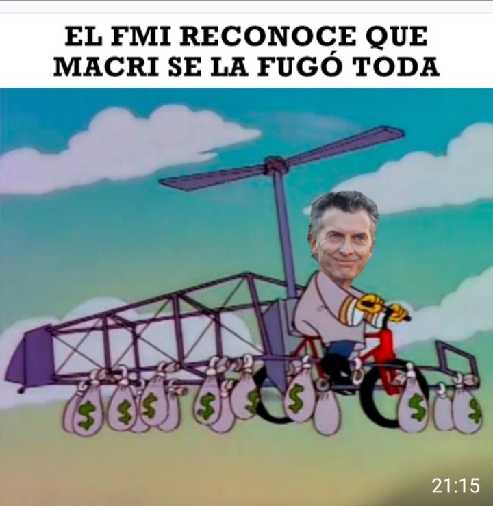 AlbertoLpezMac1's tweet photo. @danielchavofux Y los dólares del FMI , pasaron de largo así https://t.co/Mtt12NcEJm