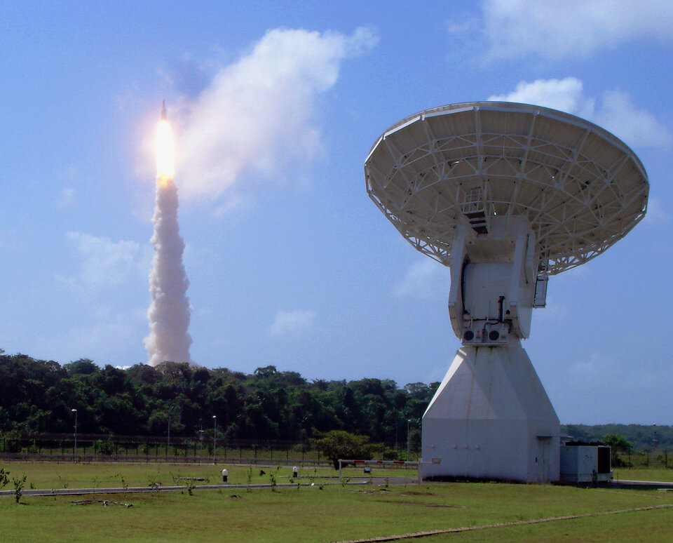 james webb desde kourou