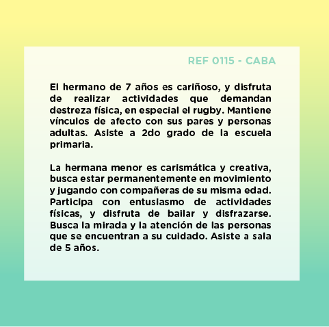 itaticanido's tweet photo. #ConvocatoriasPublicas 👉 Son la última instancia para restituir el derecho de niñas, niños y adolescentes a vivir en una familia.

❗️En esta oportunidad, convocamos a familias residentes en todo el país que deseen ahijar a 3 hermanas/os de 5, 7 y 9 años de #CABA https://t.co/2Acdy1aThj