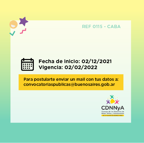 itaticanido's tweet photo. #ConvocatoriasPublicas 👉 Son la última instancia para restituir el derecho de niñas, niños y adolescentes a vivir en una familia.

❗️En esta oportunidad, convocamos a familias residentes en todo el país que deseen ahijar a 3 hermanas/os de 5, 7 y 9 años de #CABA https://t.co/2Acdy1aThj