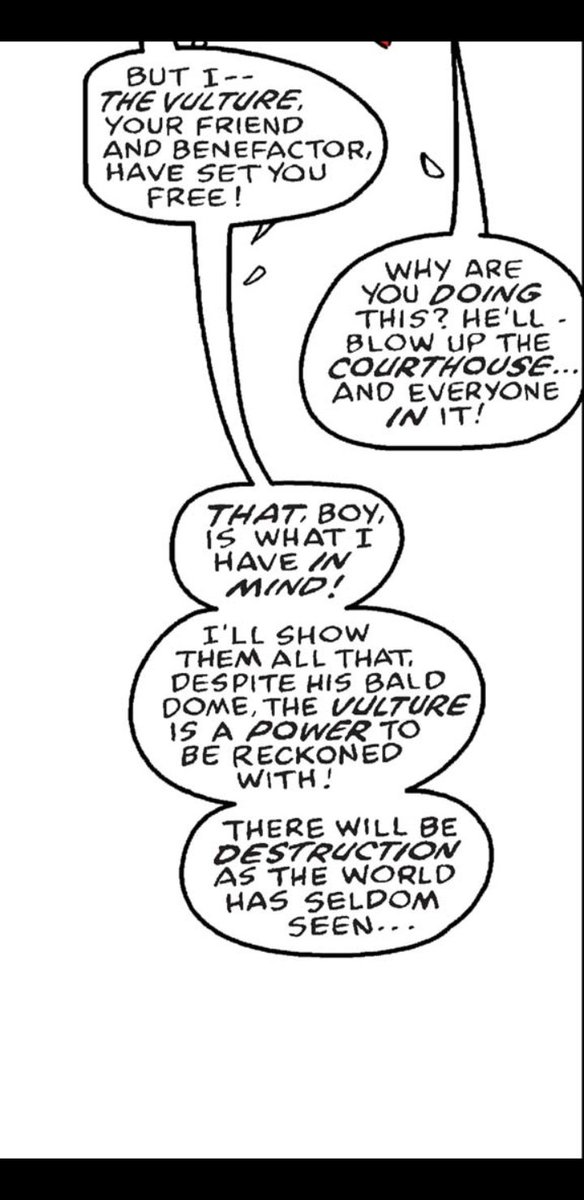 uncannymatronic's tweet photo. Is this the vultures whole deal? He just does crime bc hes bald? Honestly as someone with alopecia i can't even say he's wrong for that. #baldrights https://t.co/GxWFgRJ1s8