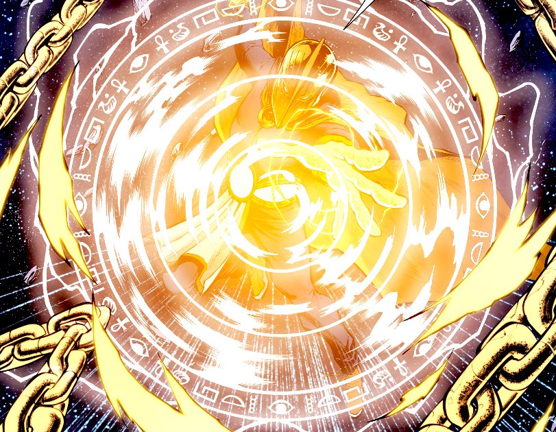 ❝There is still work to do. I’m in control now. I am DOCTOR FATE.❞

        ——— Khalid Nassour