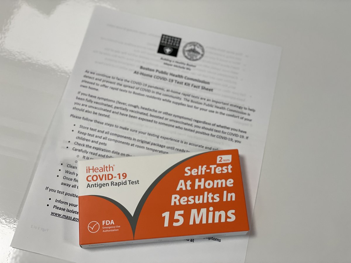 ethocare's tweet photo. Thanks  to @MayorWu and the @HealthyBoston Ethos was able to distribute nearly 500 COVID-19 Home Test Kits to older adults throughout Southwest Boston and beyond to help protect them and their families this holiday season. #covid19 #deltavariant #omicron #omicronvariant https://t.co/B2JYQCLLnm