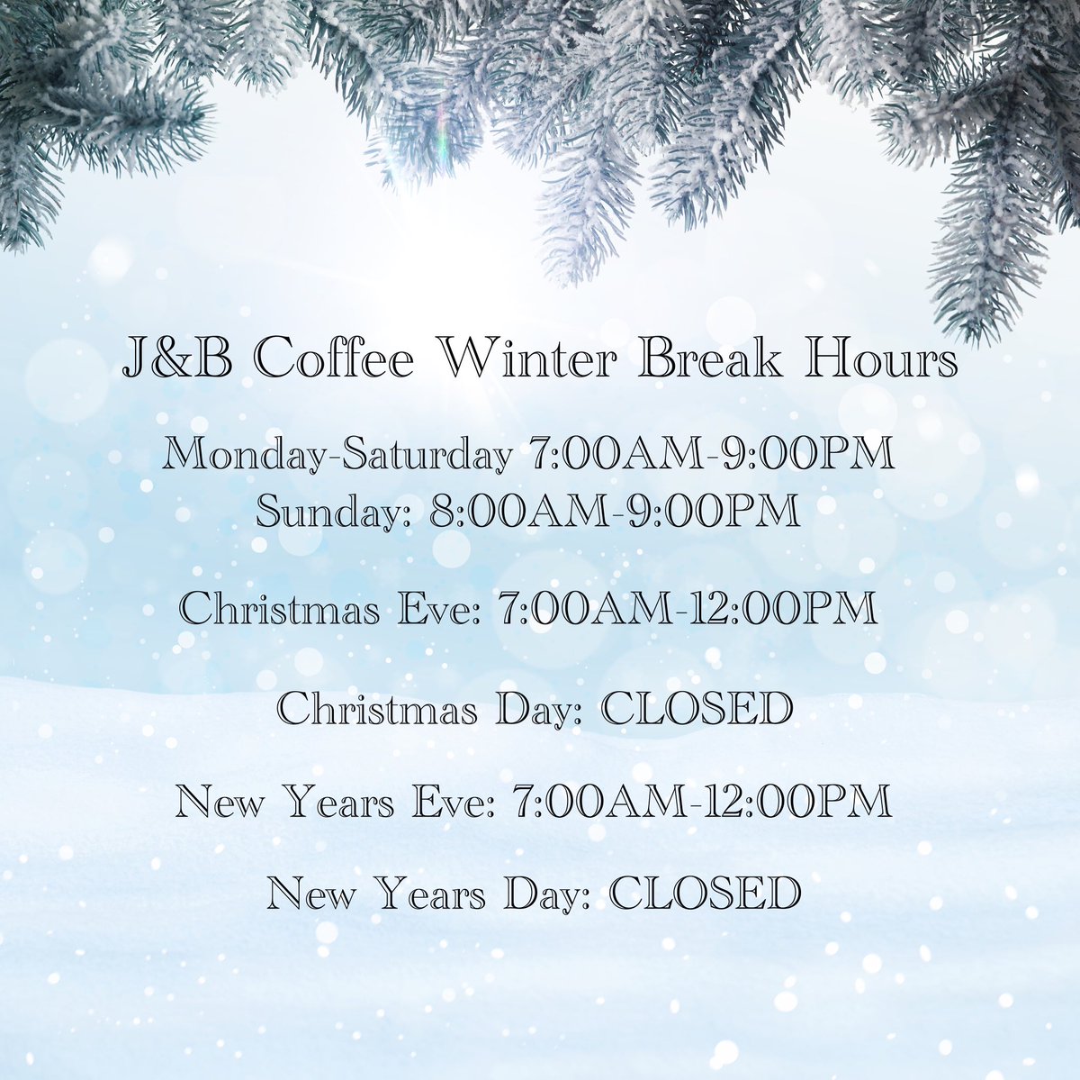 J & B Coffee tweet media