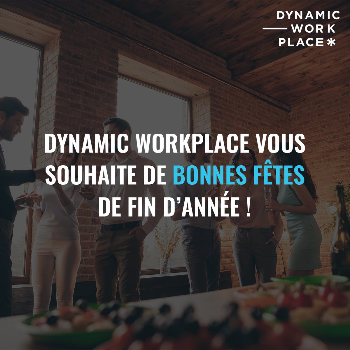 Toute l'équipe de Dynamic Workplace vous souhaite de belles #fêtes de fin d'année 🎉

Merci à tous pour votre #confiance en 2021, rendez-vous en 2022 ! 🚀