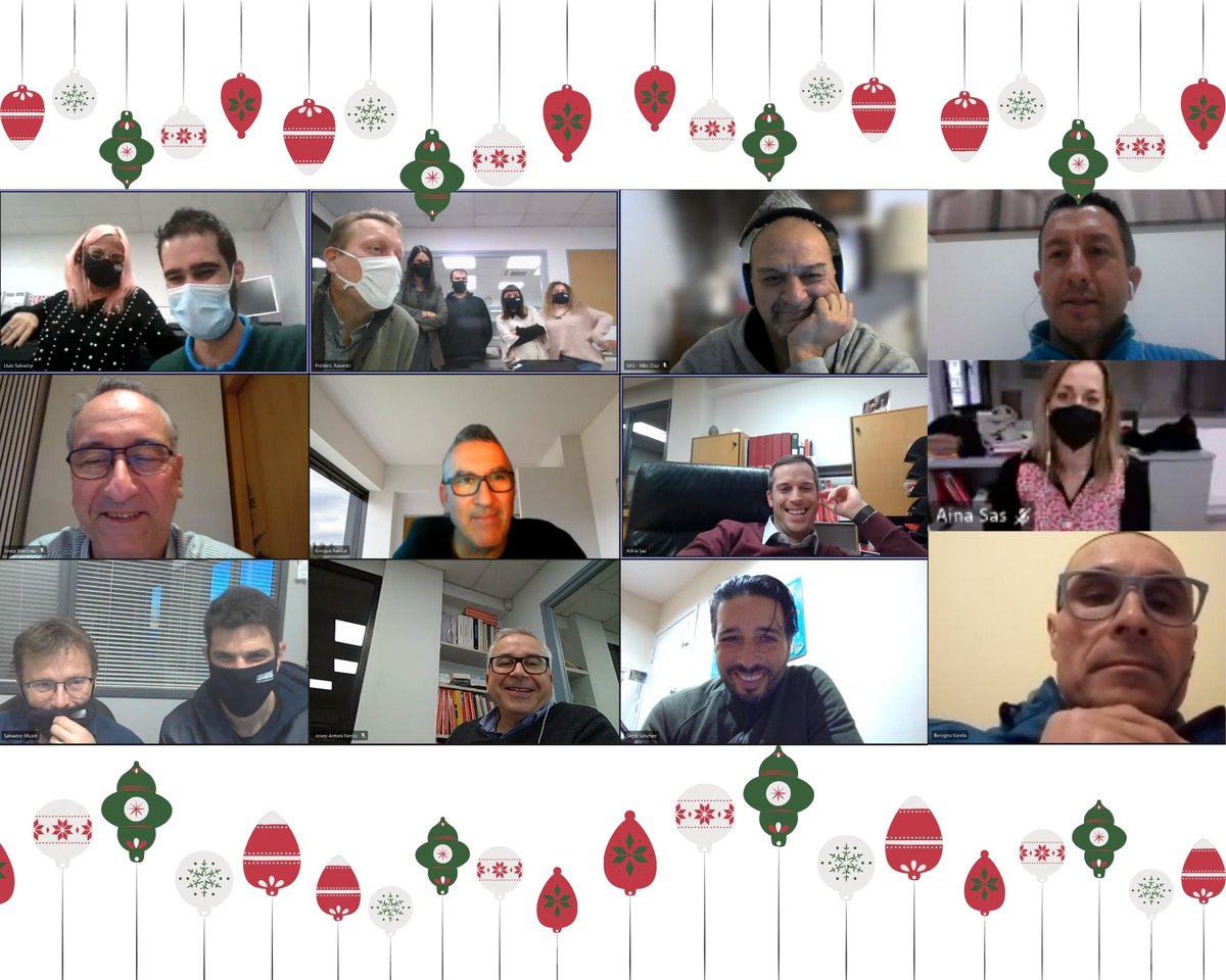 SASBarcelona's tweet photo. ¡Desde SAS y Sonoma by SAS te deseamos unas felices fiestas!
Por ahora aún reunidos en modo virtual, ¡pero sin perder el espíritu navideño! 
#SAS1900 #christmastime #navidad #sonomabysas https://t.co/403P0Gr6oE